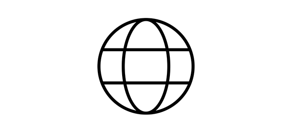An icon of a globe.